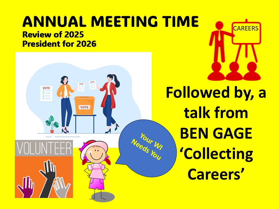 NOVEMBER 6th MEETING