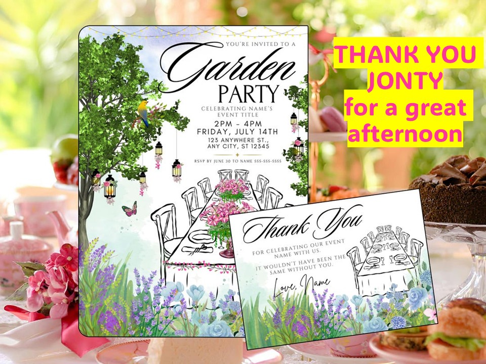 A THANK YOU TO JONTY