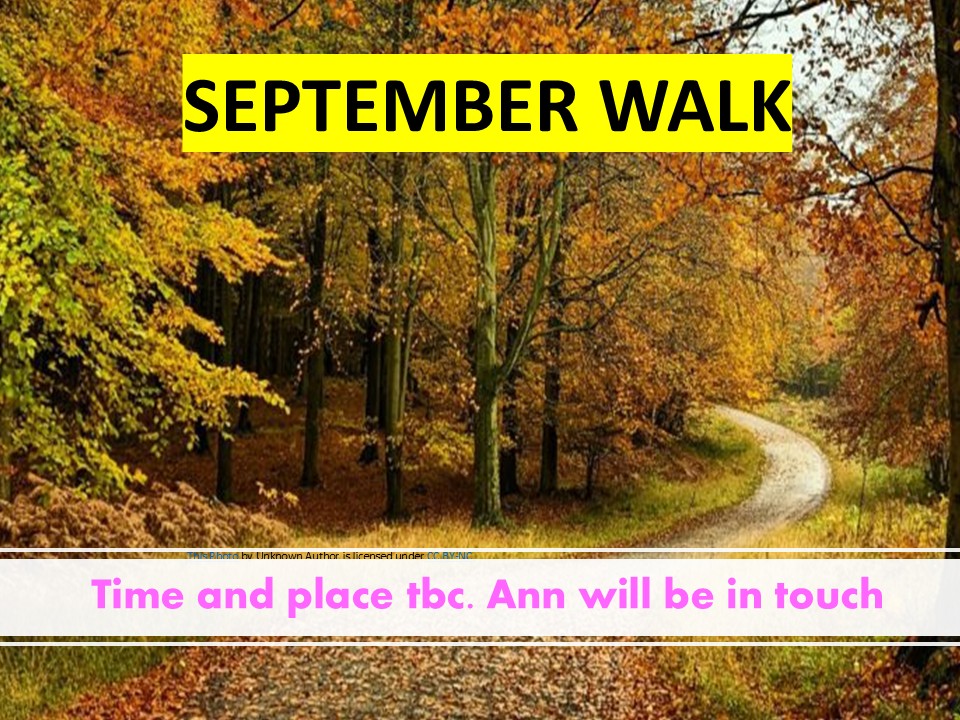 TUESDAY 8th SEPTEMBER